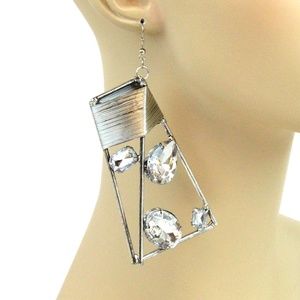 "Geometrically Wired" Earrings